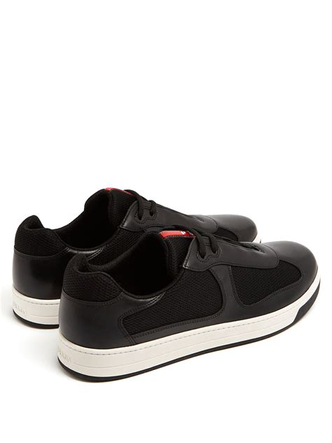 Prada Nevada Bike Trainers Black .